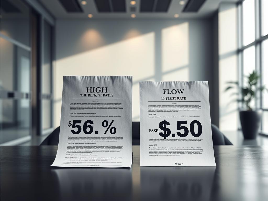 high and low interest rates comparison